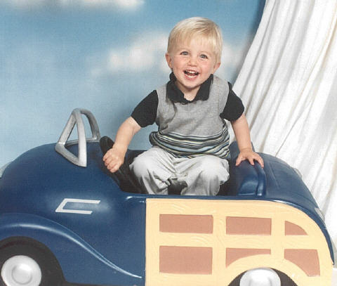 Conor in car